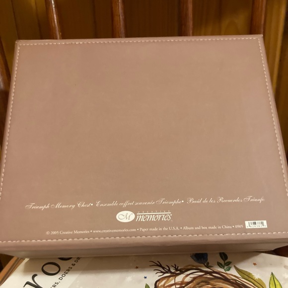 CREATIVE MEMORIES Triumph Memory Chest NIB - Picture 9 of 9
